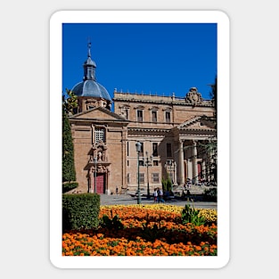 Spain. Salamanca. Church & University. Sticker